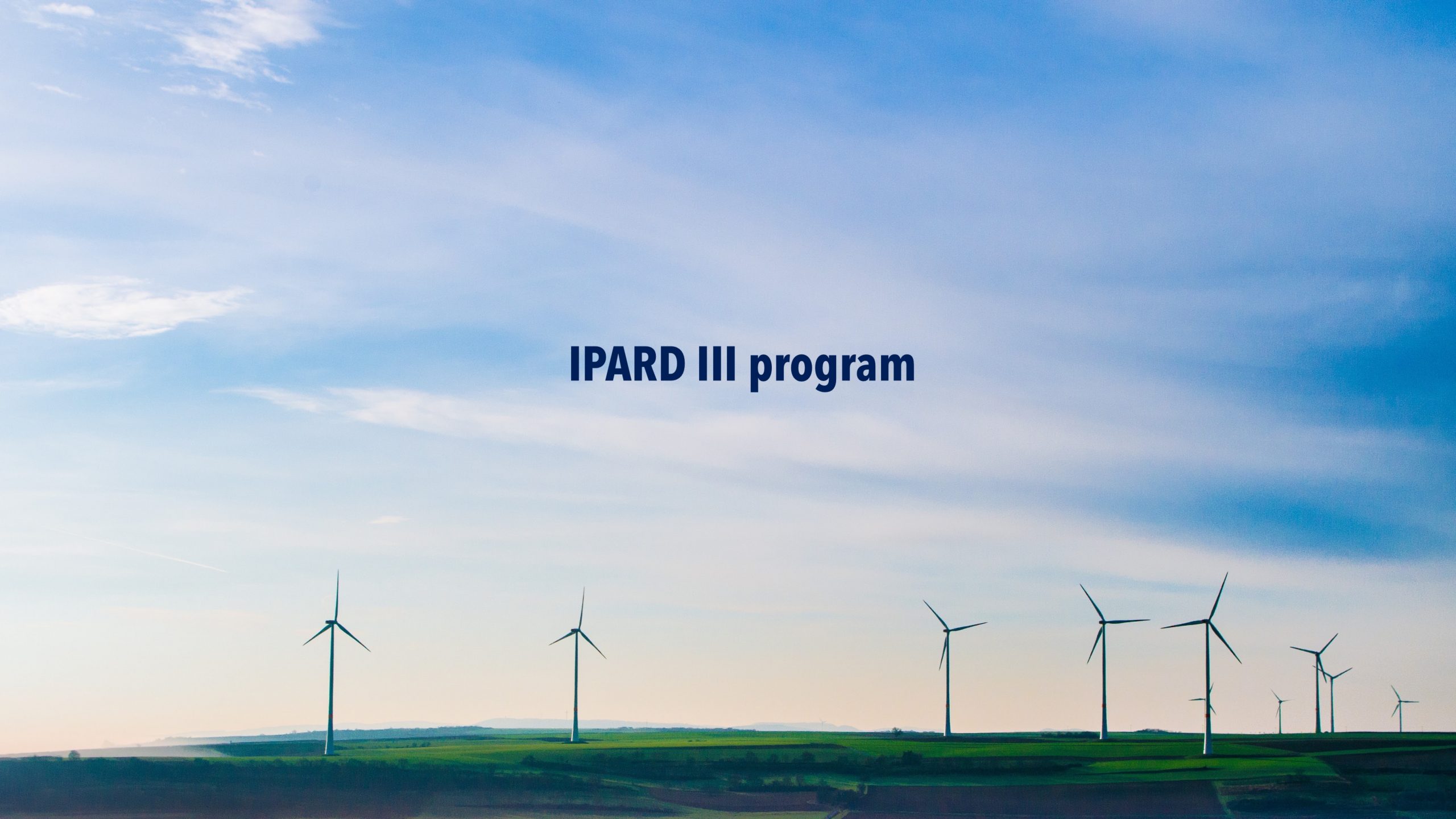 IPARD III program